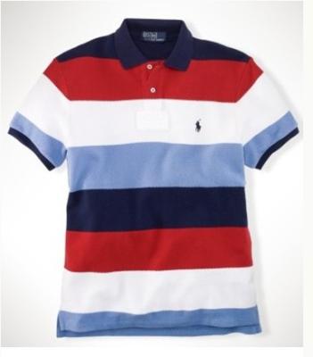 wholesale Men polo shirts striped No. 1283